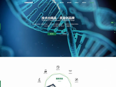 化工化學企業(yè)網站建設-案例